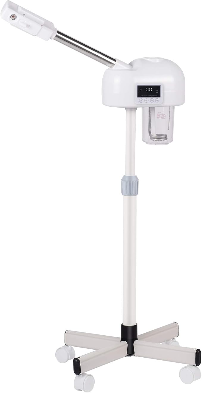 Professional Facial Steamer, Hot Mist Spray & Ozone, LCD Touch Screen & Timer by Unknown