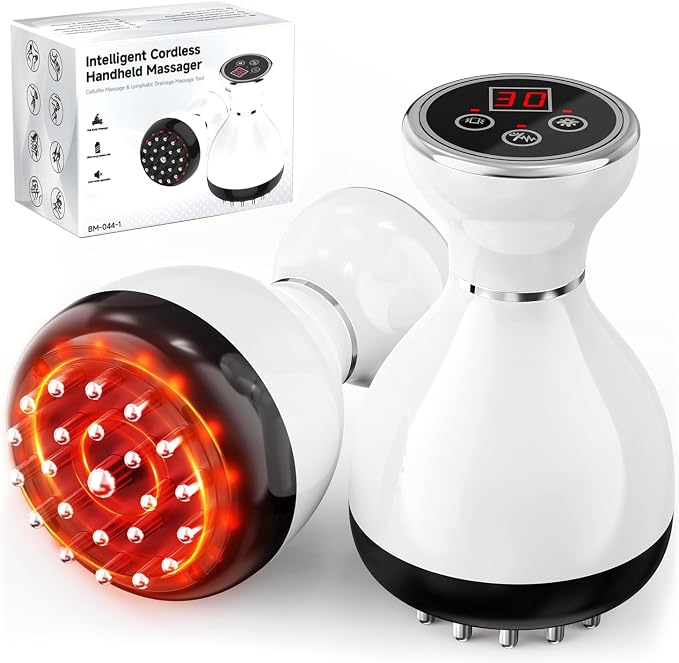 Lymphatic Drainage Massager & Anti Cellulite Massage Tool, Helps Reduce Stretch by CHOUFALY