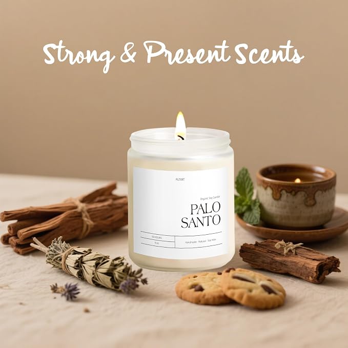 Palo Santo Highly Scented Candle - Image 2