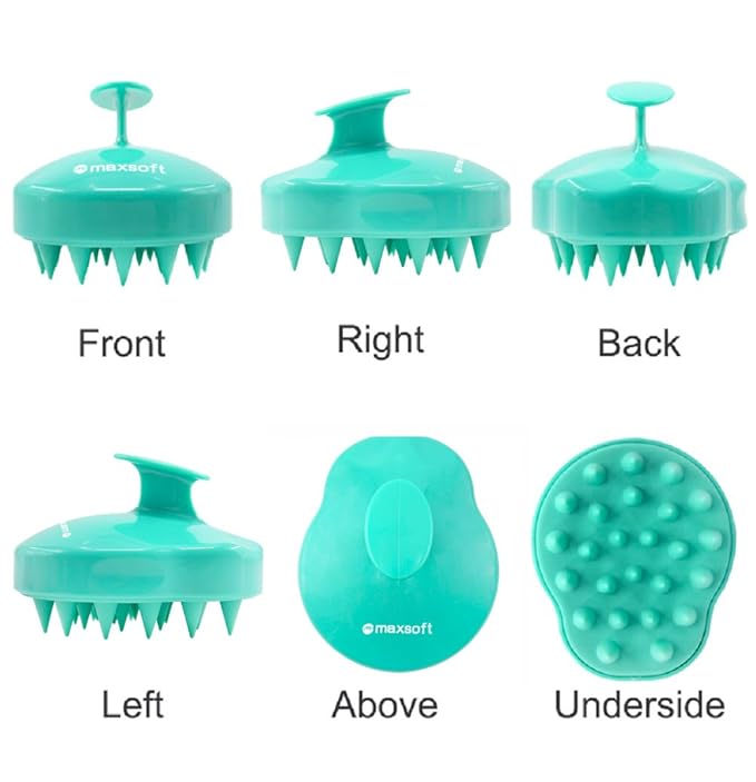 Maxsoft Hair Scalp Massager Shampoo Brush, Scalp Care Brush - Image 6