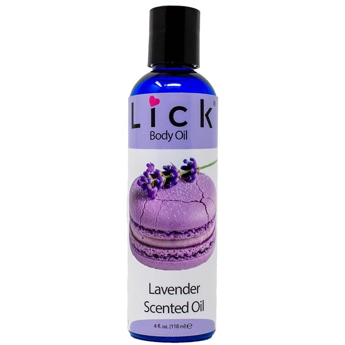LICK Lavender Floral Scented Body Oil – Lightweight Daily Hydration by Lick