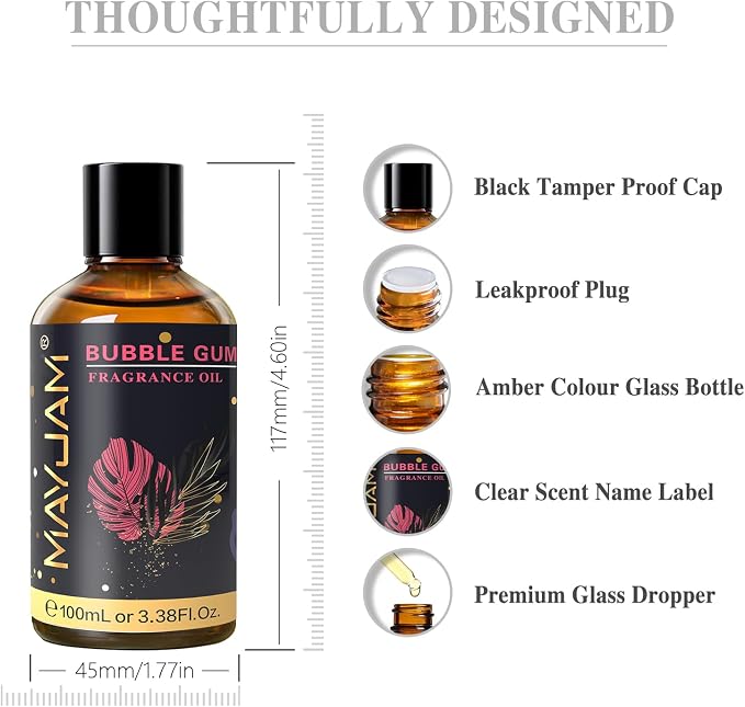 MAYJAM 100ML/3.38FL.OZ Bubble Gum Fragrance Oils - Image 8