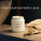 NORVENCE Vanilla Candle, Scented Candles Gift Set, Stress Relief Candles - Image 4