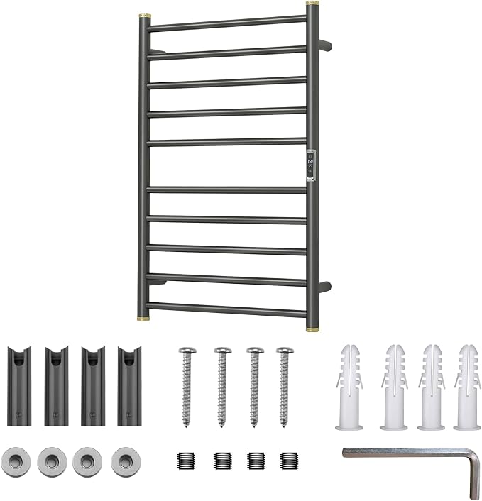 Electric Towel Warmer Rack, Heating Towel Warmer, Timer & Temperature Control - Image 7