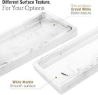 Luxspire Bathroom Vanity Tray, 8 x 4 inch Resin Dresser Jewelry Ring Dish Tank - Image 5