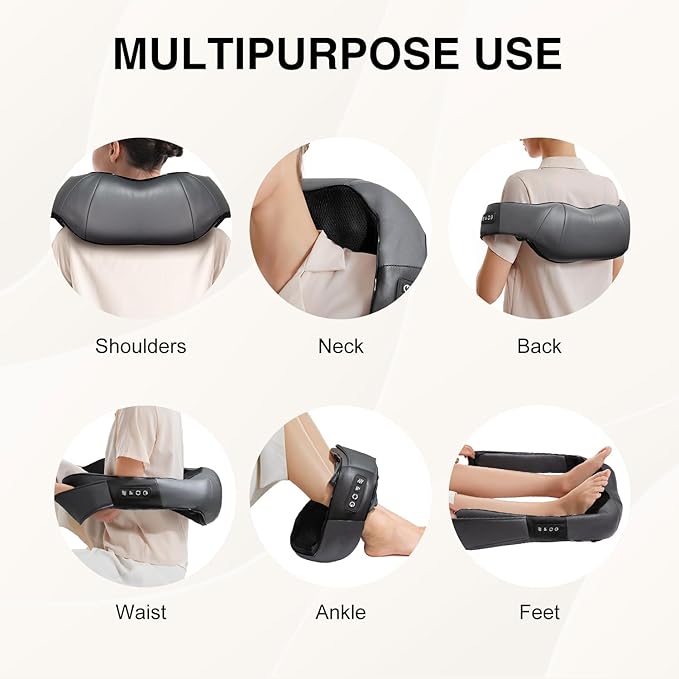 Nekteck Shiatsu Neck Massager - Image 6