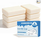 EDSRDRUS Goat Milk Soap Bars 3.5 oz, Glycerin Soap by EDSRDRUS