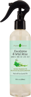 Eucalyptus & Wild Mint Room and Linen Spray, Natural Aromatic Mist Made by PositiveEssence