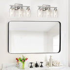 Ascher Bathroom Vanity Light Fixtures, 3 Light Wall Sconces Lighting - Image 7