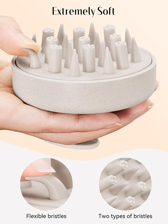 HEETA Hair Scalp Massager for Hair Growth, Shampoo Brush, Scalp Scrubber - Image 2