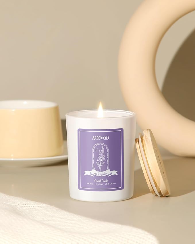 AOOVOO Lavender Scented Candles - Image 7