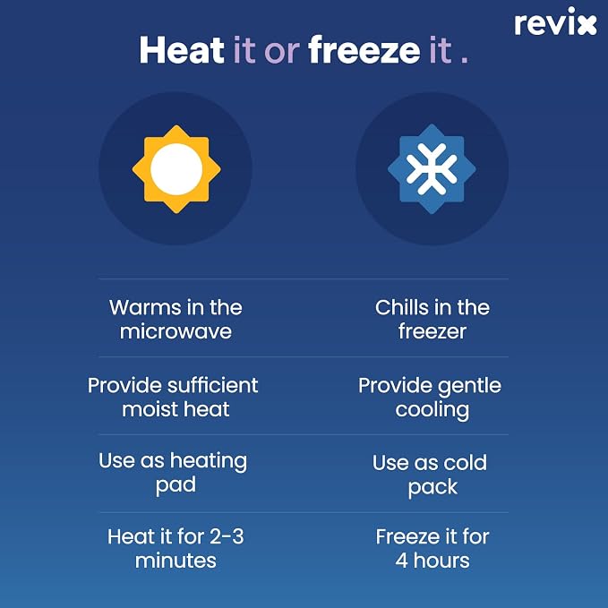 REVIX Microwave Heating Pad for Neck Shoulders and Back - Image 5