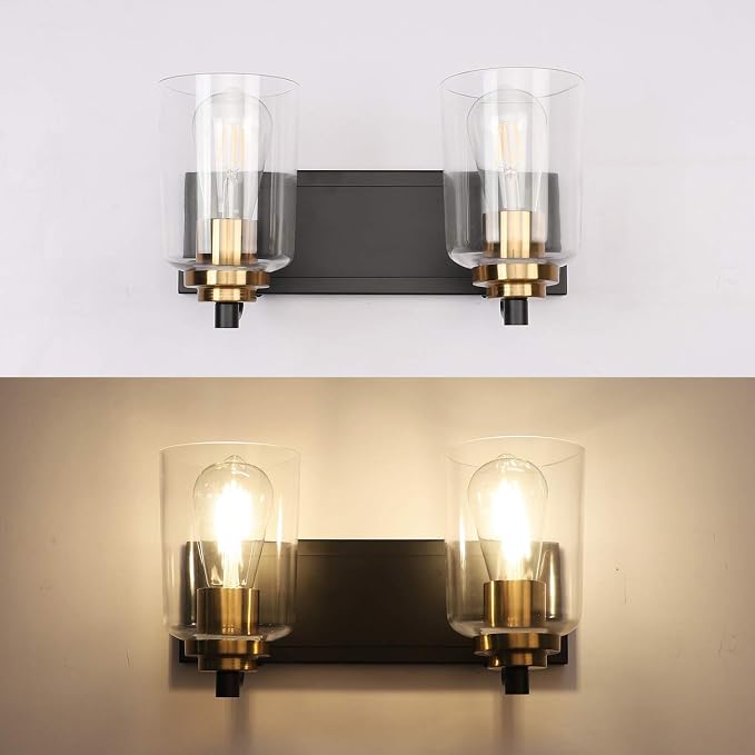 SOLFART 20.1 Inch Black Vintage Bathroom Vanity Light Fixtures Fixtures - Image 5