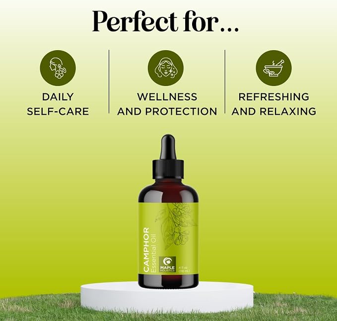 Pure Undiluted Camphor Essential Oil - Image 3