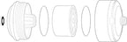 Sprite SL2-BN Universal Slim-Line2 Shower Filter, Brushed Nickel - Image 2