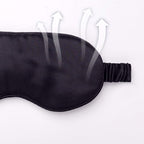 Silk Sleep Mask Light Blocking Luxury 100% Mulberry 19mm Silk Eye Mask Eye - Image 2