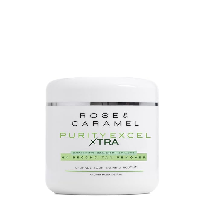 Rose & Caramel Purity Excel Xtra, 60 Second Tan Remover, Extra Sensitive by RoseCaramel