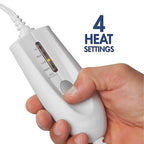 TheraCare Deluxe Heating Pad | Moist & Dry Heat | Four-Heat Settings | Sore - Image 9