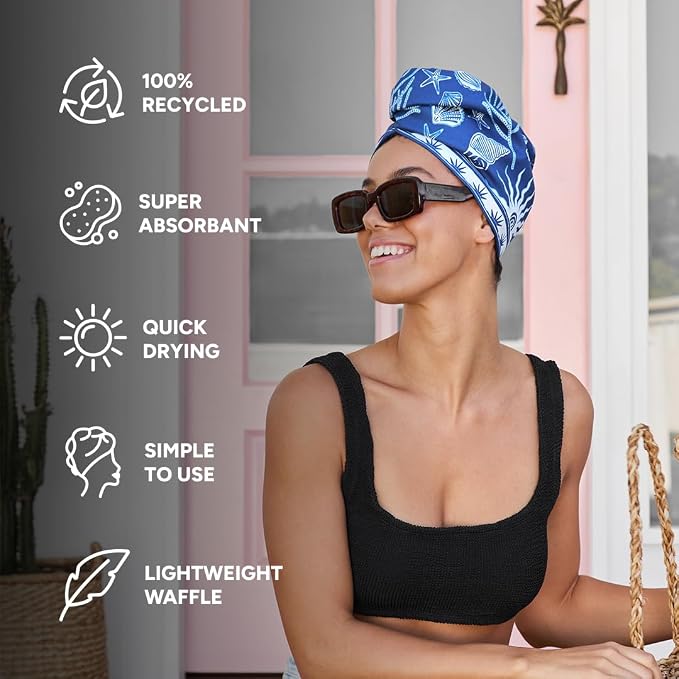 Dock & Bay Turban Hair Towel - Image 3