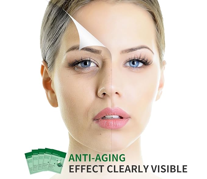 Pack of 10 Collagen Face Mask, Face Masks Skincare - Image 4