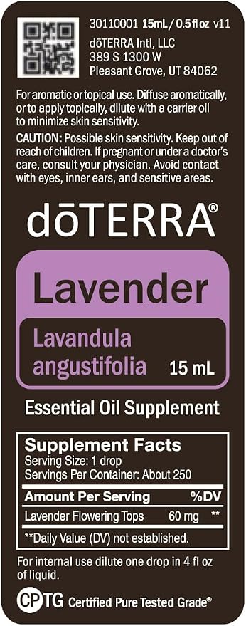 doTERRA Lavender Essential Oil - 15 ml - 2 Pack - Image 8