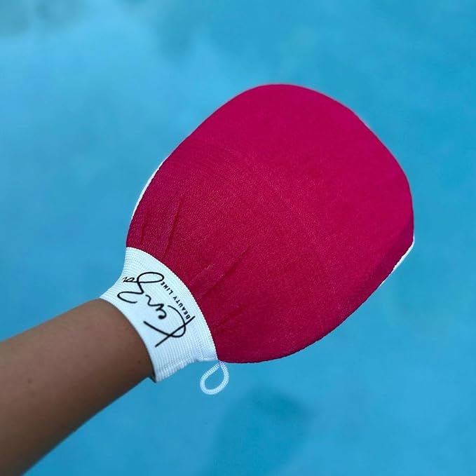 Deep Exfoliating Gloves for Shower Naturally Exfoliate Away Dead Skin, - Image 4