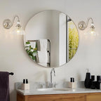1 Piece Brushed Nickel Finish Wall Sconce, 1-Light Modern Wall Sconce - Image 9