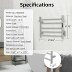 P&Dlusir Towel Warmer, Heated Towel Rack - Image 6