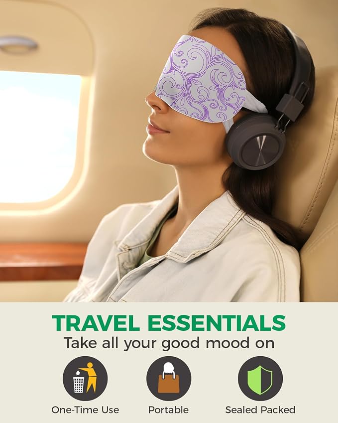 ProCIV 20-Pack Steam Eye Masks for Dry Eyes, Warm Eye Mask, Relief Fatigue & - Image 4