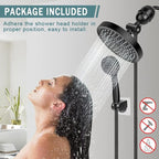 Taiker Filtered Shower Head, High Pressure Rainfall Shower Head/Handheld Shower - Image 6