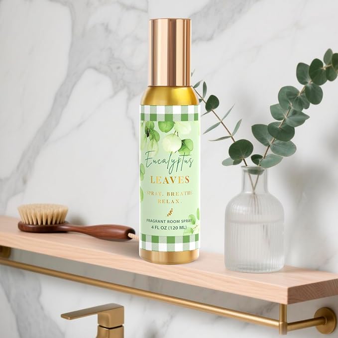 Room Spray, Eucalyptus Leaves, 4 fl oz, Air Freshener - Image 3