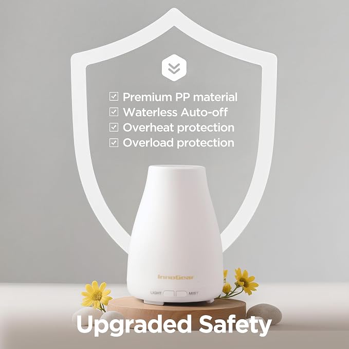 InnoGear Essential Oil Diffuser, Ultrasonic Diffusers - Image 5