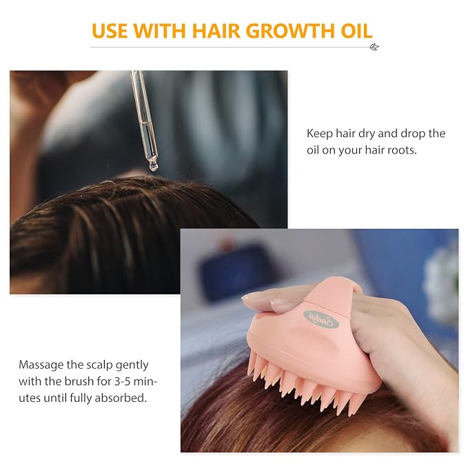 Sndyi Scalp Massager Shampoo Brush, Scalp Scrubber - Image 7