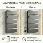 Electric Towel Warmer, Heated Towel Rack - Image 5