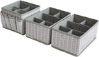 VERONLY Cosmetic Storage Bins Makeup Organizer, Adjustable Multifunction - Image 8