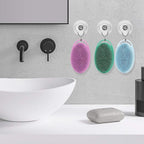 Soft Silicone Body Scrubber 3 PCS Silicone Body Shower, Silicone Loofah 2 in 4 - Image 5