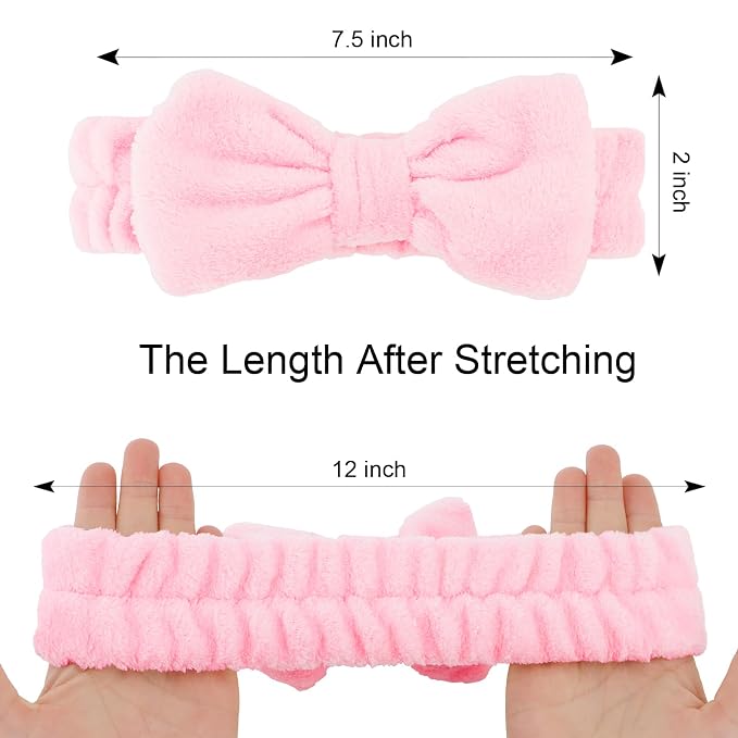 Casoty 12 Pcs Hair Makeup Headbands, Spa Headband - Image 6