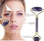 Jade Roller, Face Roller, Facial Beauty Roller Skin Care Tools, Quartz Massager - Image 4