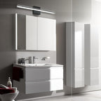 Black Vanity Light Fixture 24 Inch Bathroom Lamps Over Mirror 14W Modern Bath - Image 9