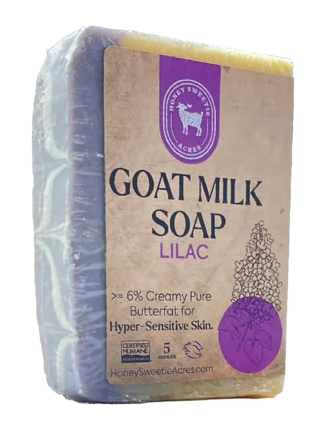 Honey Sweetie Acres Lilac Goat Milk Soap by HoneySweetieAcres