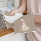 2PCS Cute Goose Gifts Kitchen Towels, Goose Decorative Waffle Weave Dish Tea - Image 3