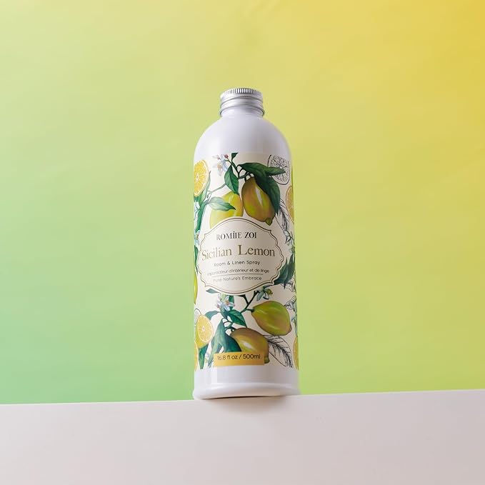 ROMIIE ZOI Lemon Room Spray Refill - 500ml / 16.8 Fl Oz - Invigorating and - Image 5