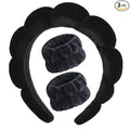 Luckybear Spa Headband for Washing Face, Velvet Makeup, Bubble Skincare by Luckybear