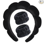 Luckybear Spa Headband for Washing Face, Velvet Makeup, Bubble Skincare by Luckybear