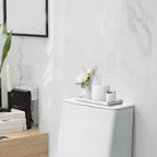 ALELION 11.7" White Bathroom Vanity Tray - Image 2