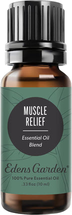 Edens Garden Muscle Relief Essential Oil Blend- 100% Pure Premium Grade by EdensGarden