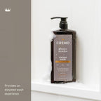 Cremo Rich-Lathering Vintage Suede Body Wash - Image 3