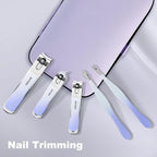 Manicure Set, Portable Mini Manicure and Pedicure Kit, Travel Grooming Nail Kit - Image 5