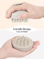 HEETA Hair Scalp Massager Brush, Updated Hair Shampoo Brush, Wet & Dry Scalp - Image 3