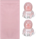 2 Pcs Head Massage Tools Cute Hair Massage Comb 8 Foot Acupuncture Points - Image 8